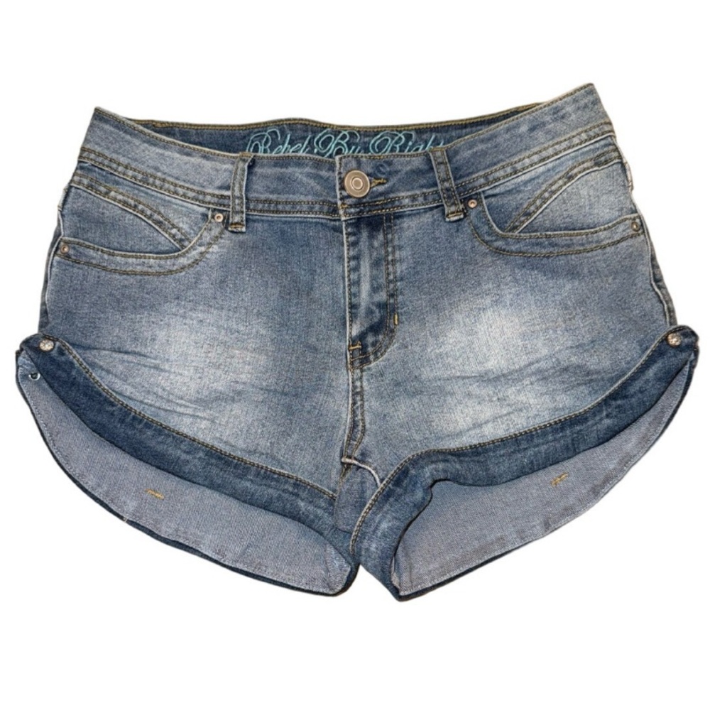 Rebel By Right Denim Jean Shorts 6